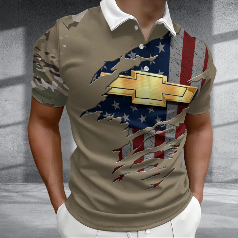 Chevrolet Silverado Poloshirt – Bild 2