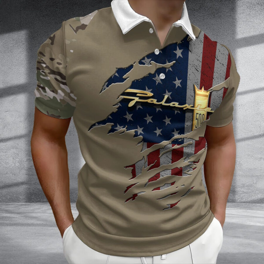 Ford Galaxie Poloshirt – Bild 2