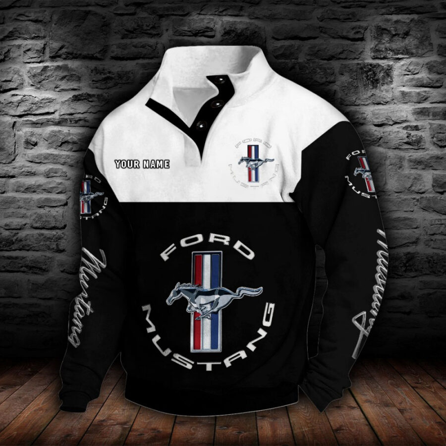 Ford Mustang Stehkragen-Sweatshirt – Bild 2