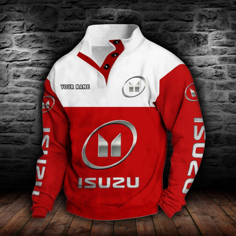Isuzu Stehkragen-Sweatshirt – Bild 7