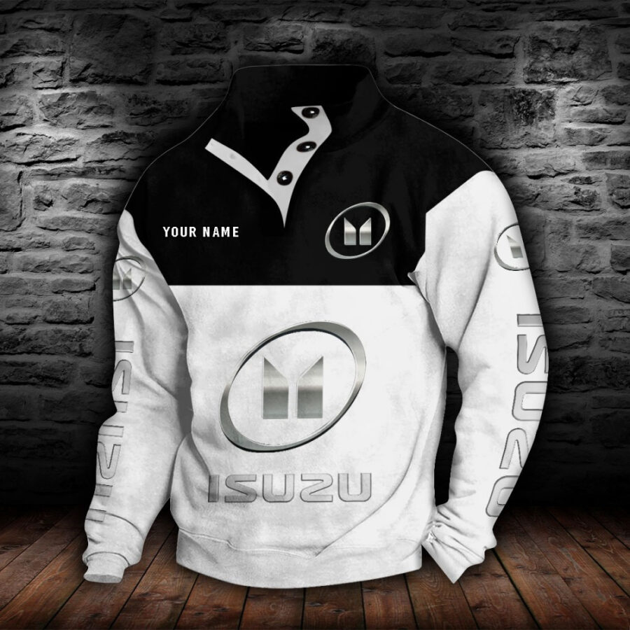 Isuzu Stehkragen-Sweatshirt – Bild 8