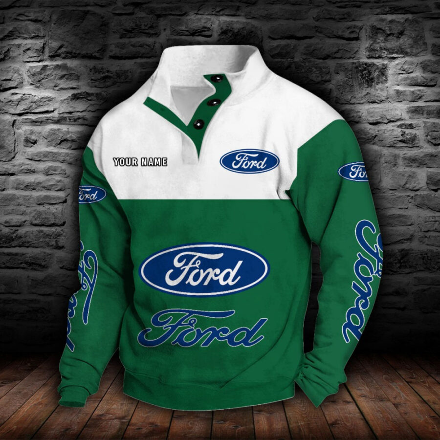 Ford Stehkragen-Sweatshirt – Bild 4