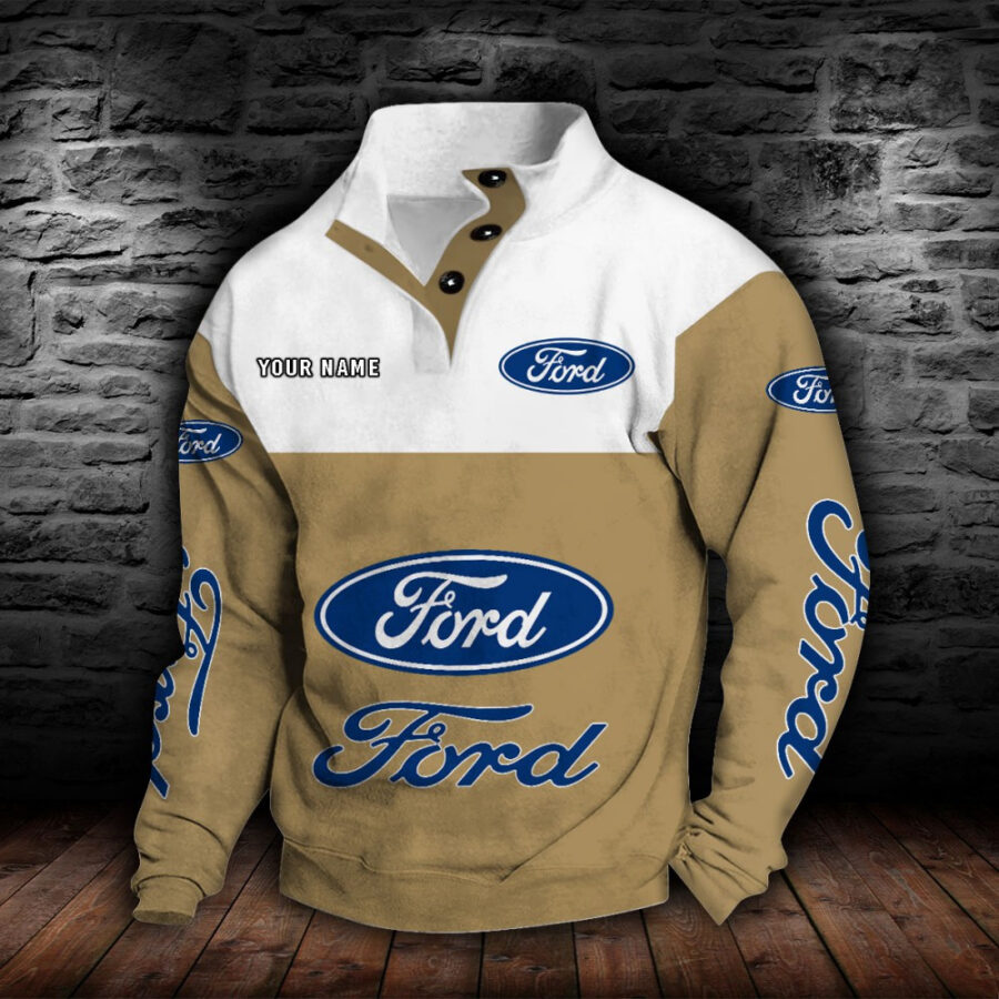 Ford Stehkragen-Sweatshirt – Bild 6