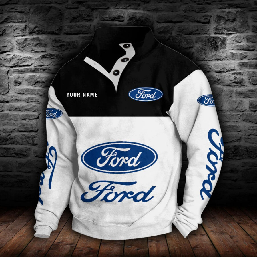 Ford Stehkragen-Sweatshirt – Bild 8