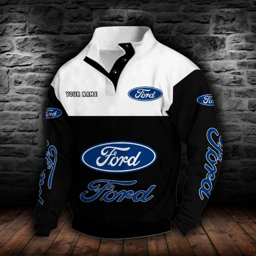 Ford Stehkragen-Sweatshirt – Bild 2