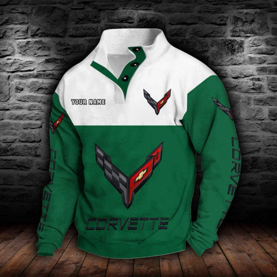 Chevrolet Corvette Stehkragen-Sweatshirt – Bild 4