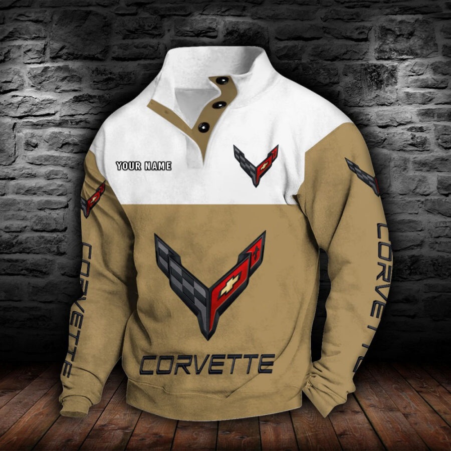 Chevrolet Corvette Stehkragen-Sweatshirt – Bild 6