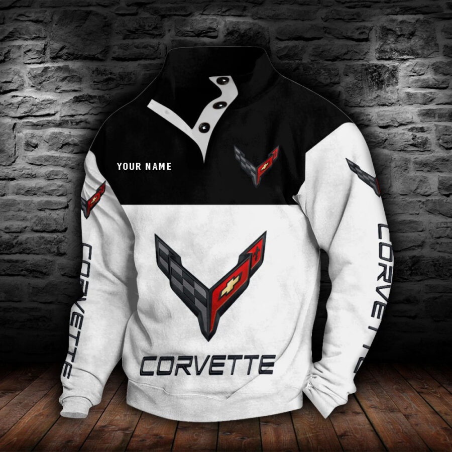 Chevrolet Corvette Stehkragen-Sweatshirt – Bild 8