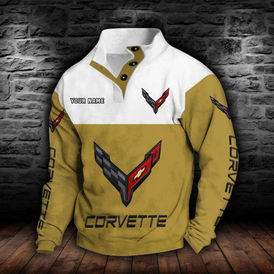 Chevrolet Corvette Stehkragen-Sweatshirt – Bild 9