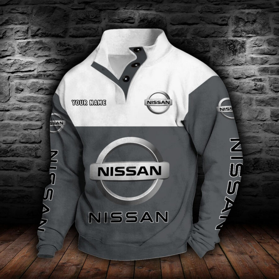 Nissan Stehkragen-Sweatshirt – Bild 5