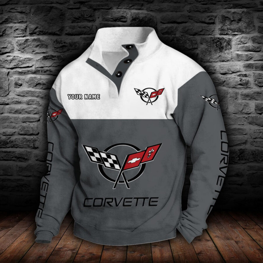 Corvette C5 Stehkragen-Sweatshirt – Bild 5