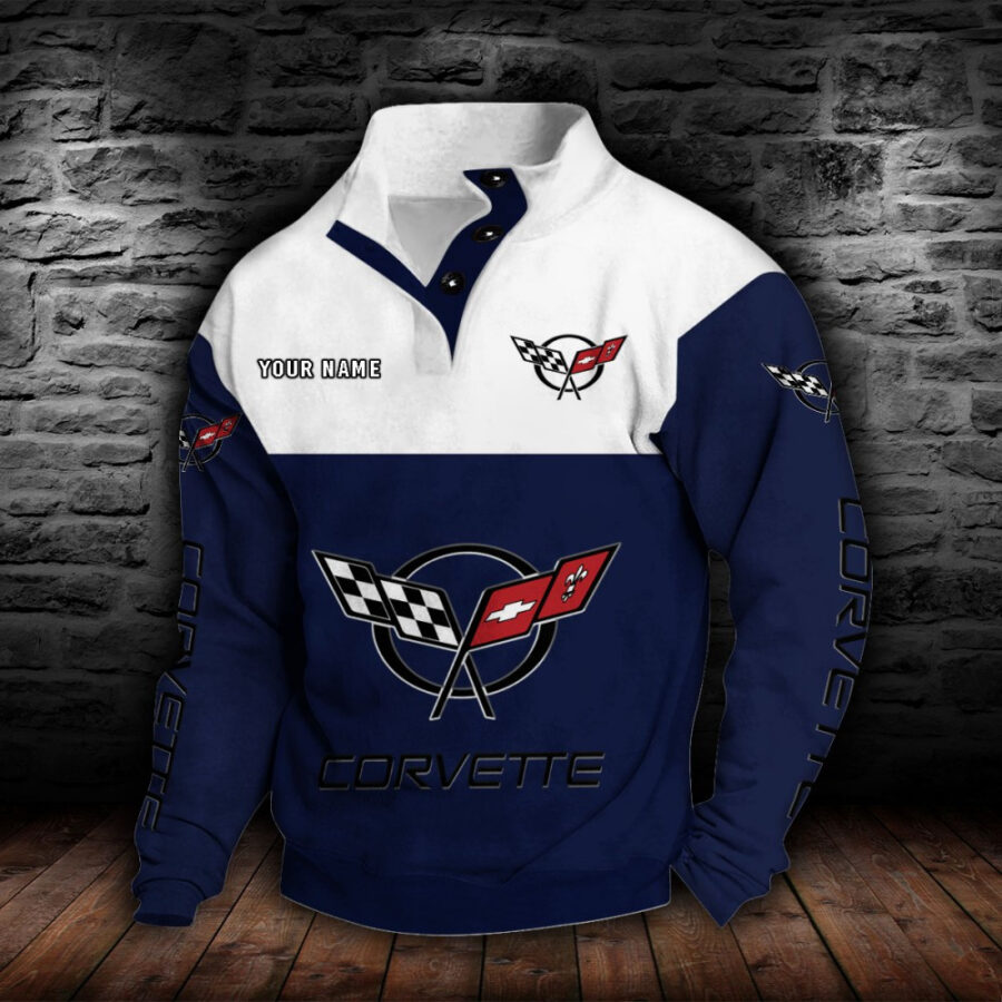 Corvette C5 Stehkragen-Sweatshirt – Bild 7