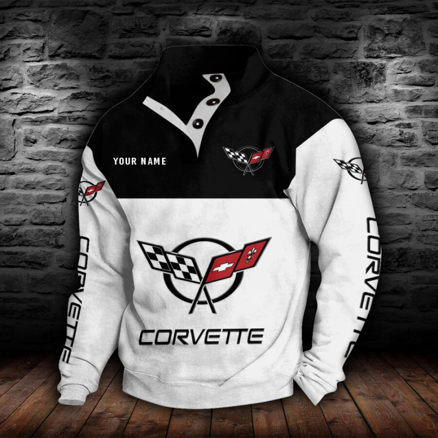 Corvette C5 Stehkragen-Sweatshirt – Bild 8