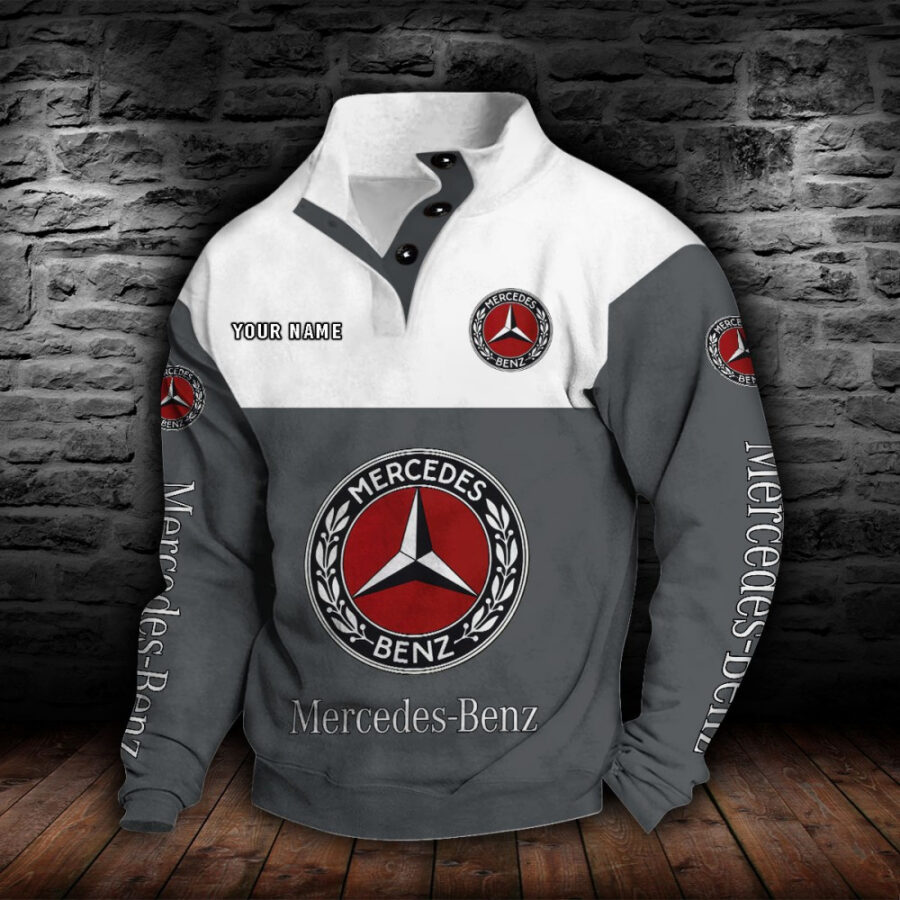 Mercedes-Benz Stehkragen-Sweatshirt – Bild 4