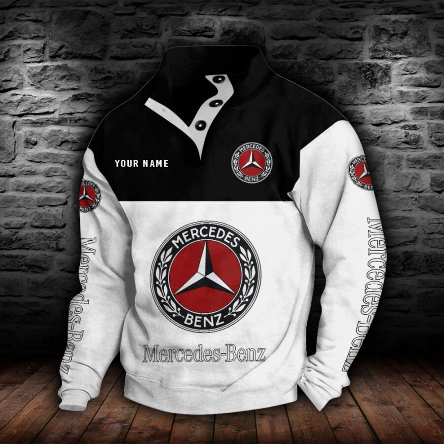 Mercedes-Benz Stehkragen-Sweatshirt – Bild 8