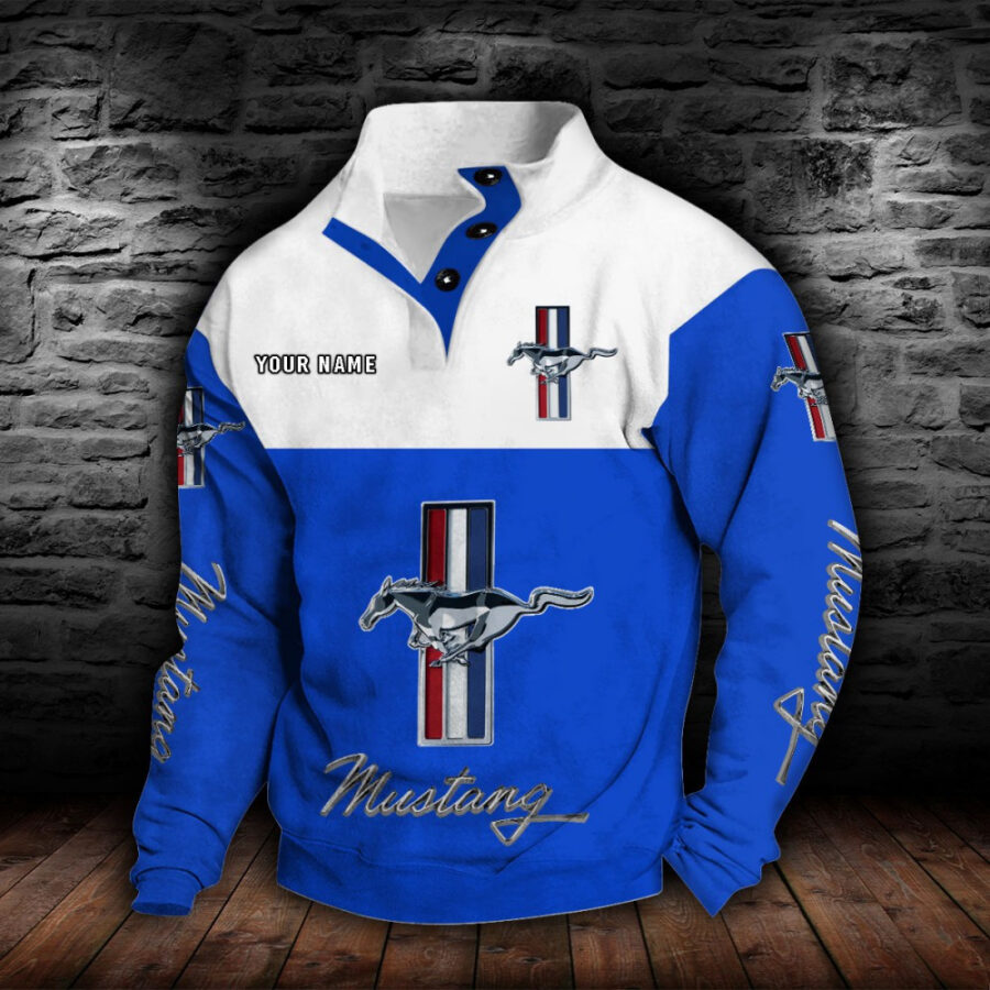 Ford Mustang Stehkragen-Sweatshirt – Bild 3