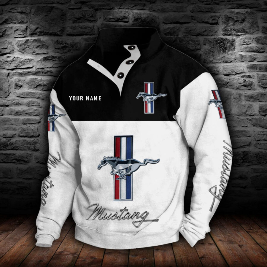 Ford Mustang Stehkragen-Sweatshirt – Bild 8