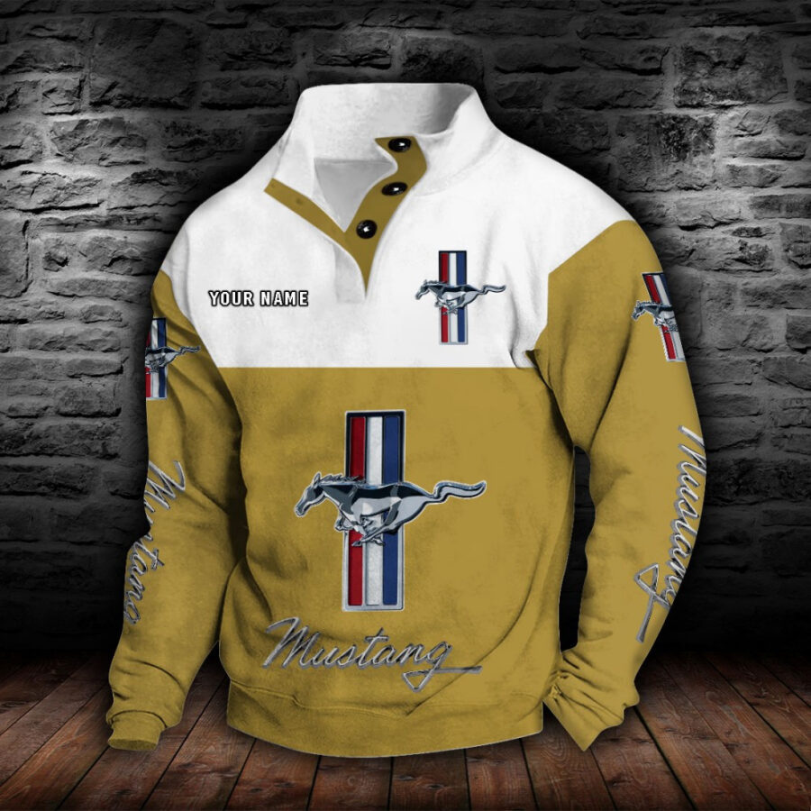 Ford Mustang Stehkragen-Sweatshirt – Bild 9