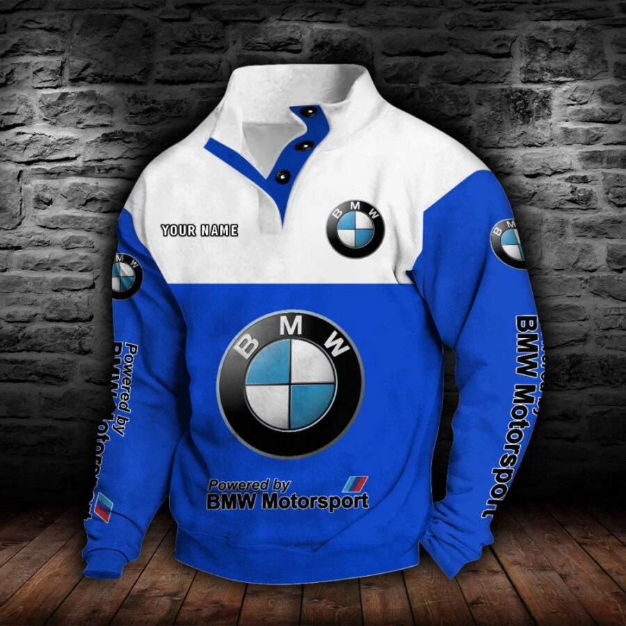 BMW Motorsport Stehkragen-Sweatshirt – Bild 3