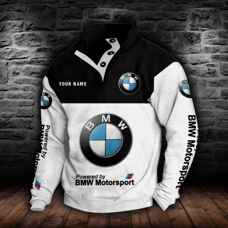 BMW Motorsport Stehkragen-Sweatshirt – Bild 8