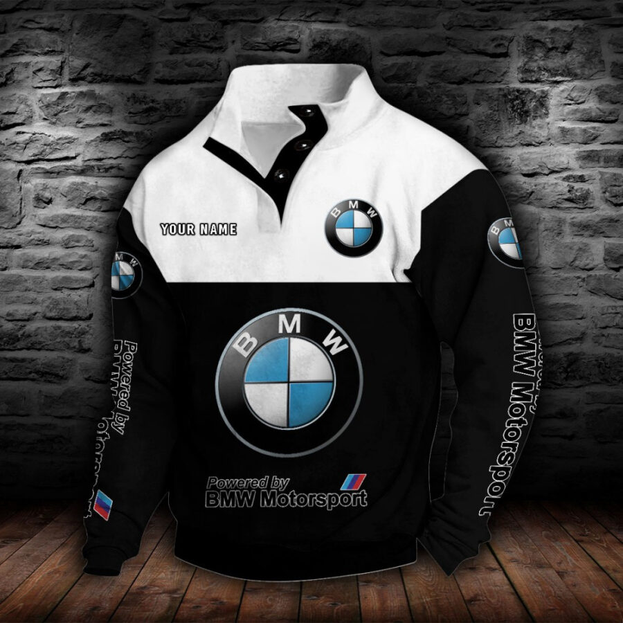 BMW Motorsport Stehkragen-Sweatshirt – Bild 2