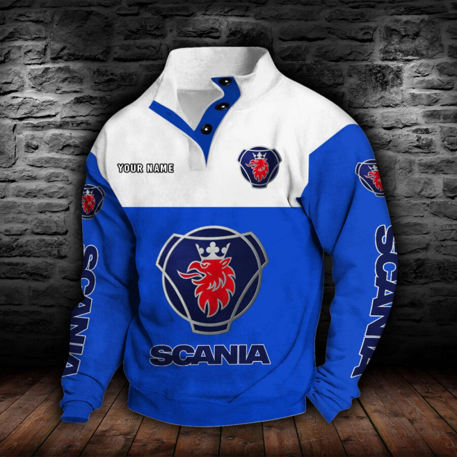 Scania Stehkragen-Sweatshirt – Bild 3