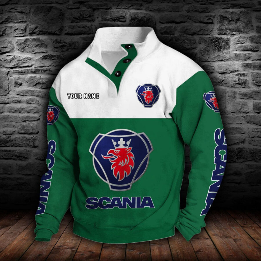 Scania Stehkragen-Sweatshirt – Bild 4