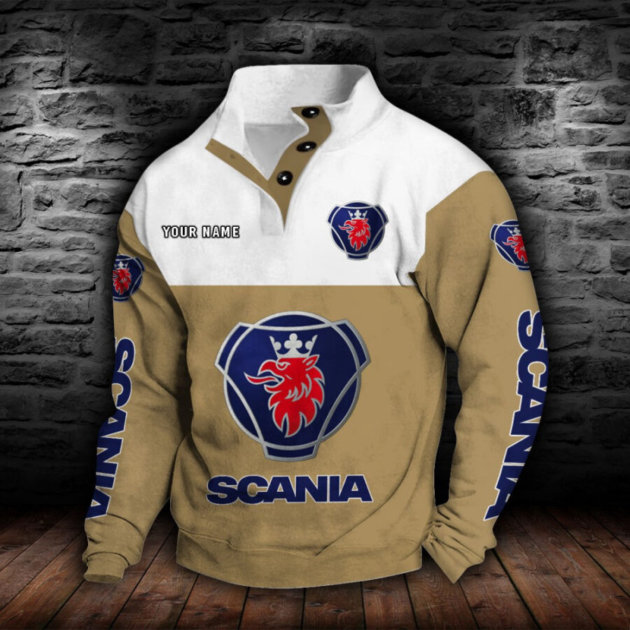 Scania Stehkragen-Sweatshirt – Bild 6