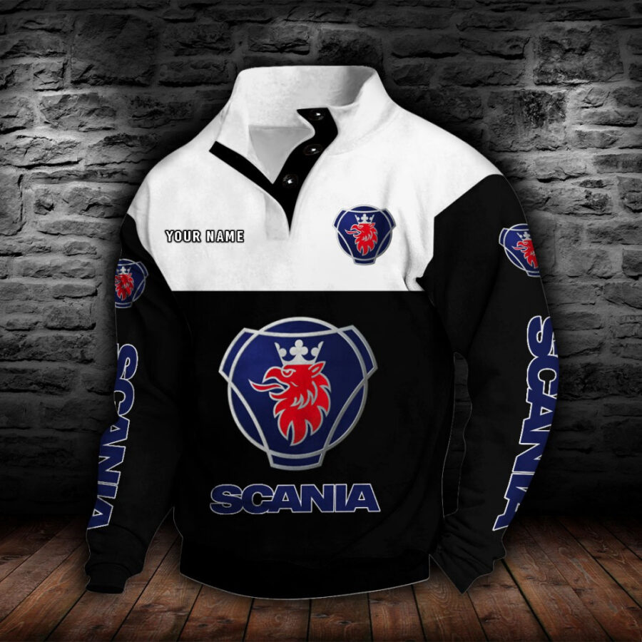 Scania Stehkragen-Sweatshirt – Bild 2