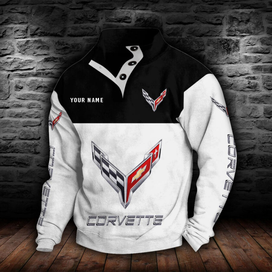 Chevrolet Corvette Stehkragen-Sweatshirt – Bild 8
