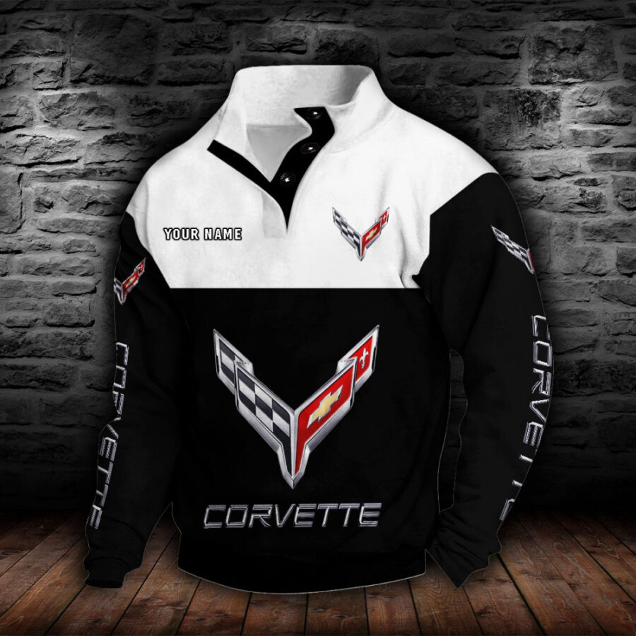 Chevrolet Corvette Stehkragen-Sweatshirt – Bild 2