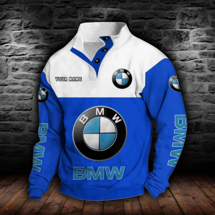 BMW Car Stehkragen-Sweatshirt – Bild 3