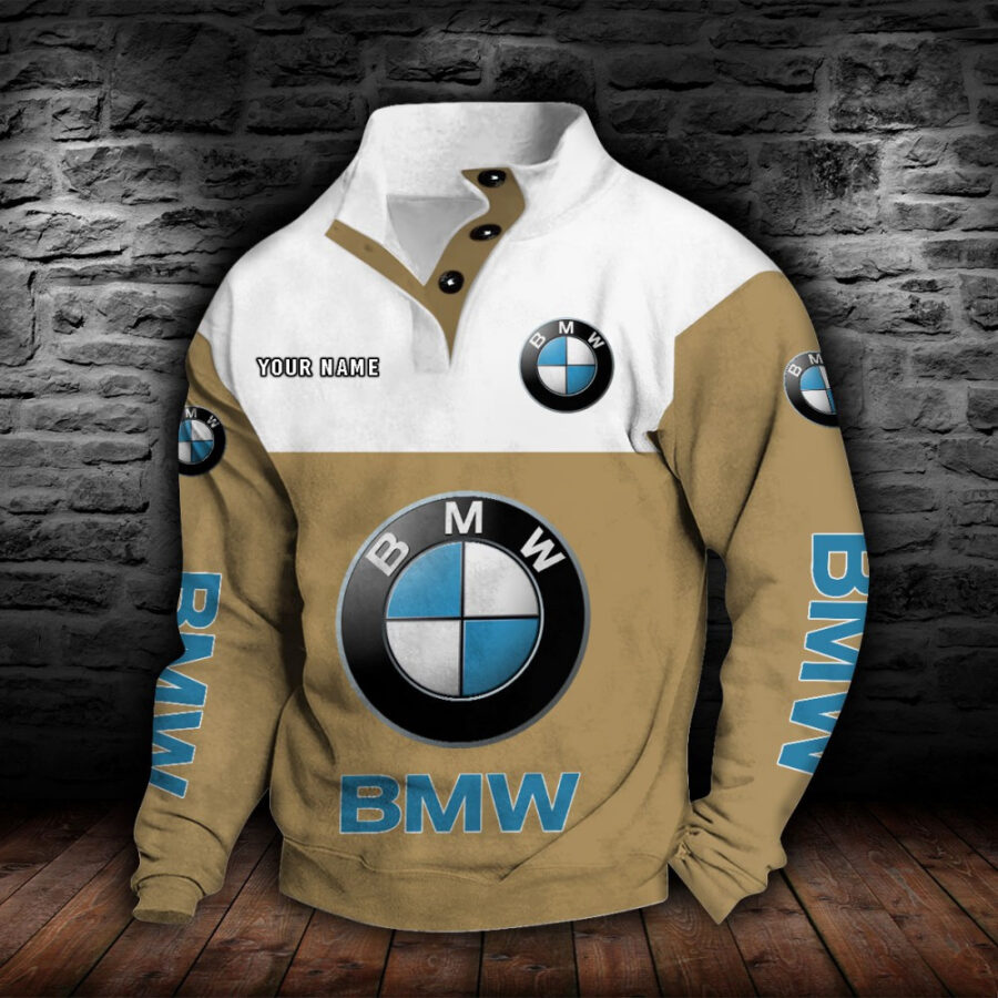 BMW Car Stehkragen-Sweatshirt – Bild 6