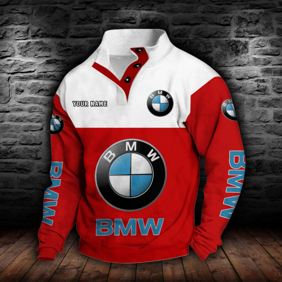 BMW Car Stehkragen-Sweatshirt – Bild 7