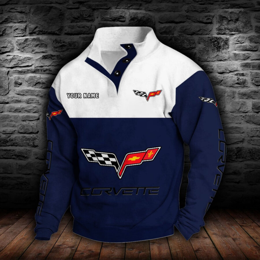 Corvette C6 Stehkragen-Sweatshirt – Bild 7
