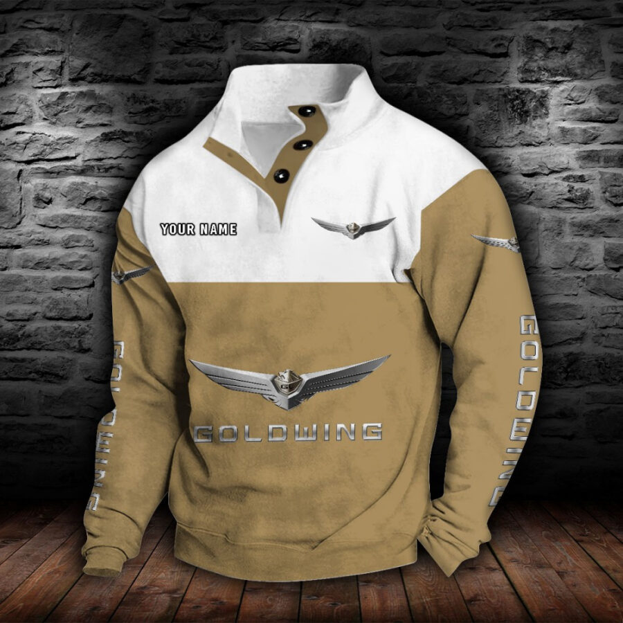 Honda Gold Wing Stehkragen-Sweatshirt – Bild 5