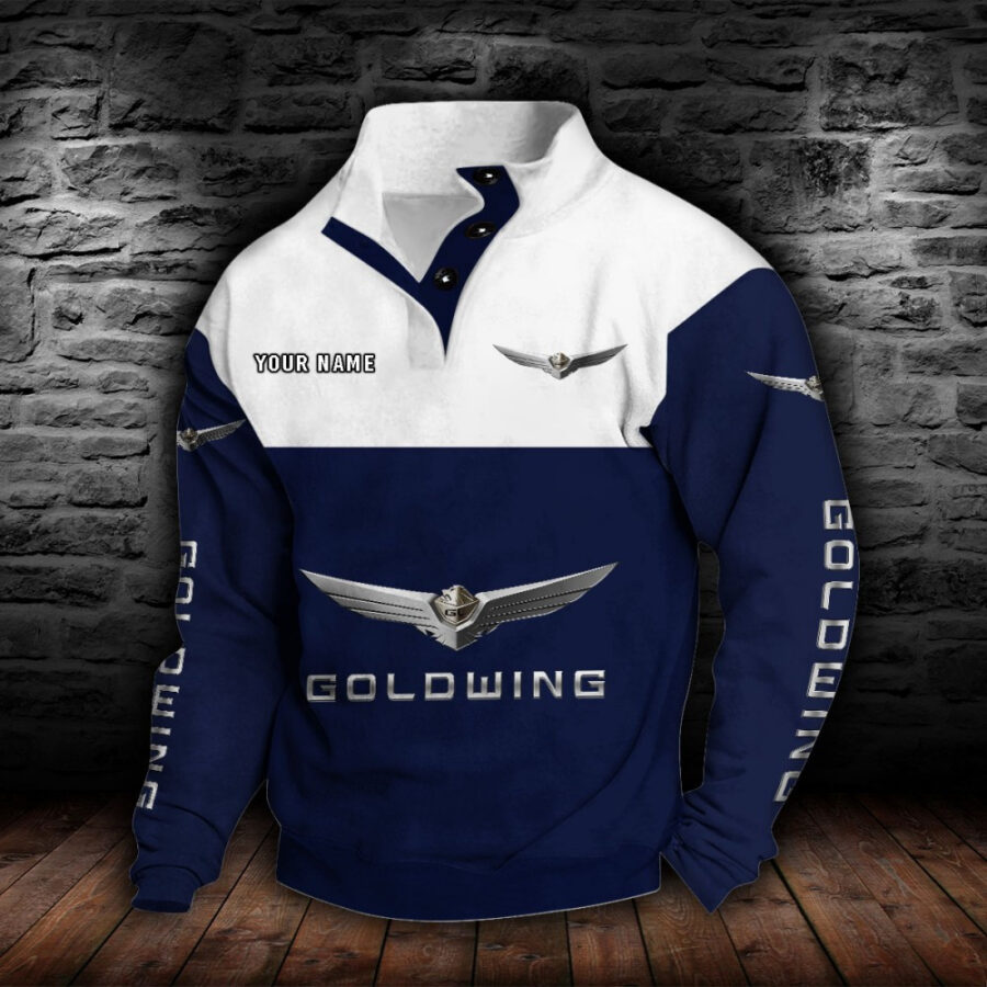 Honda Gold Wing Stehkragen-Sweatshirt – Bild 6