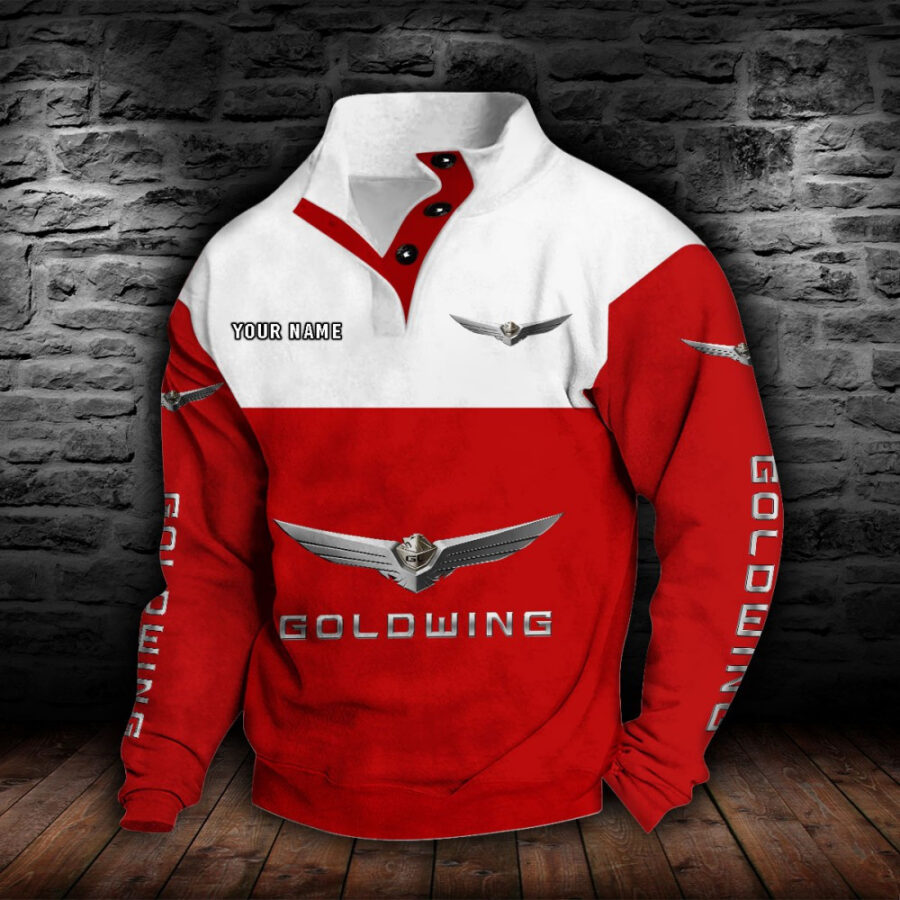 Honda Gold Wing Stehkragen-Sweatshirt – Bild 7