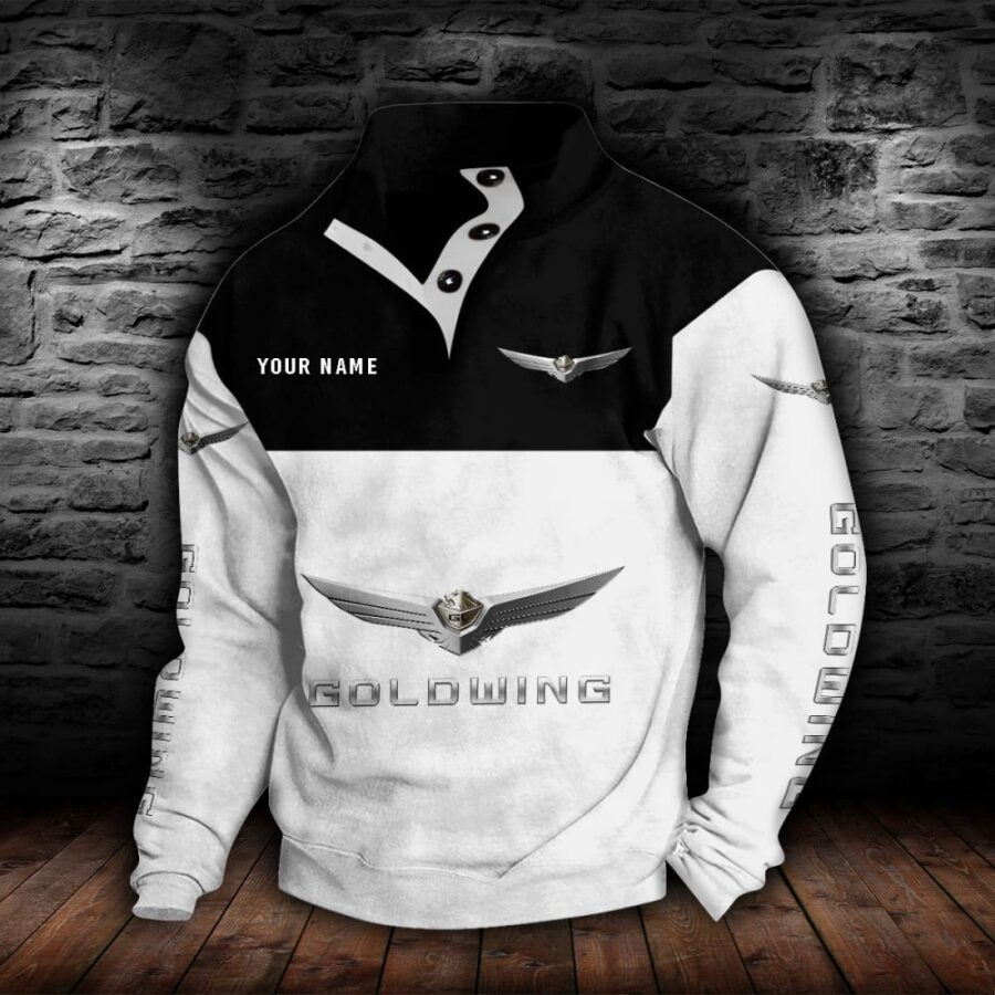 Honda Gold Wing Stehkragen-Sweatshirt – Bild 8
