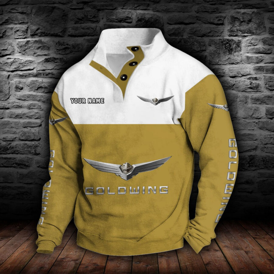 Honda Gold Wing Stehkragen-Sweatshirt – Bild 9
