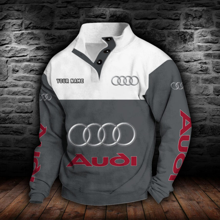 Audi Stehkragen-Sweatshirt – Bild 6