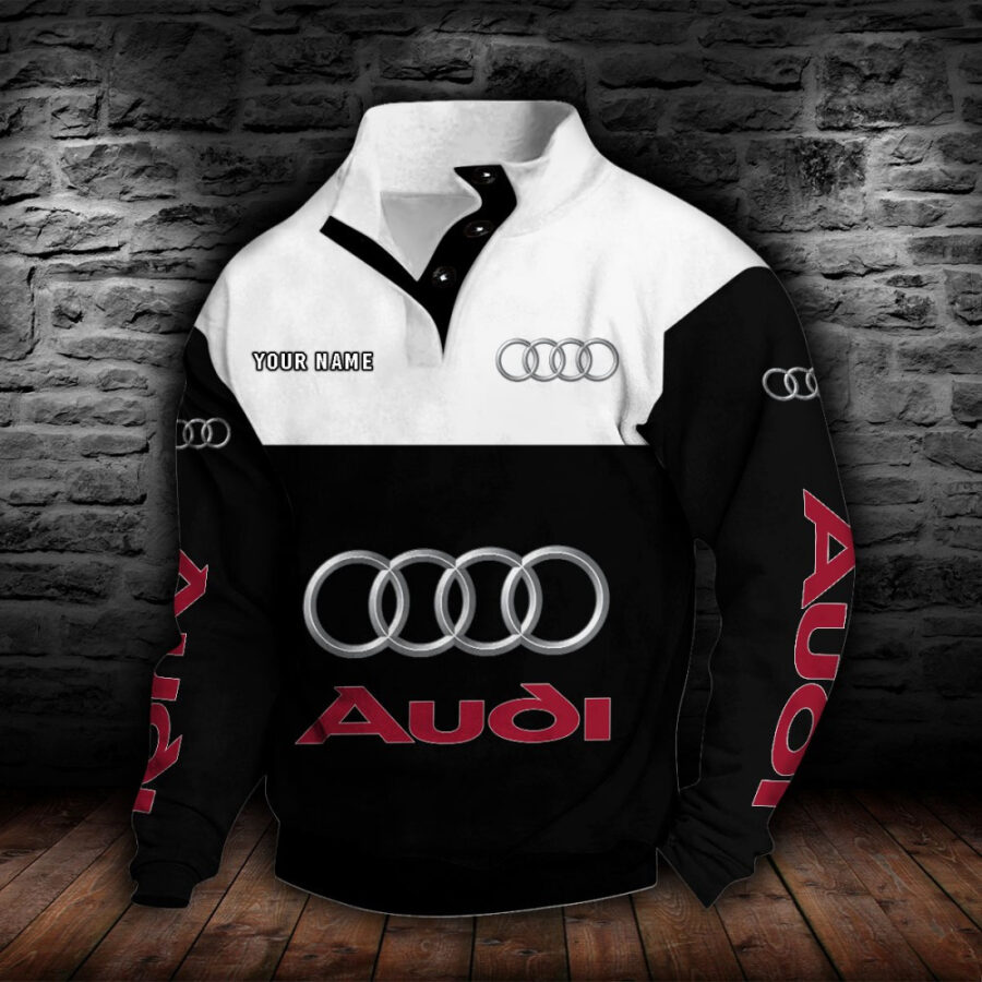 Audi Stehkragen-Sweatshirt – Bild 3