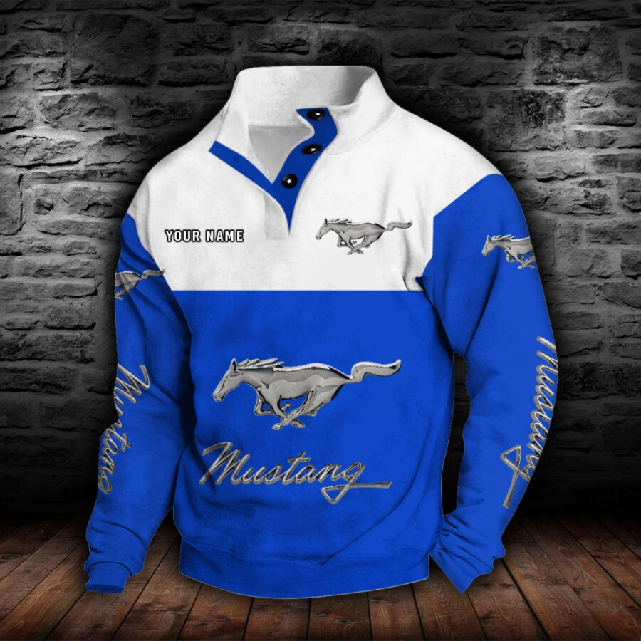 Ford Mustang Stehkragen-Sweatshirt – Bild 3