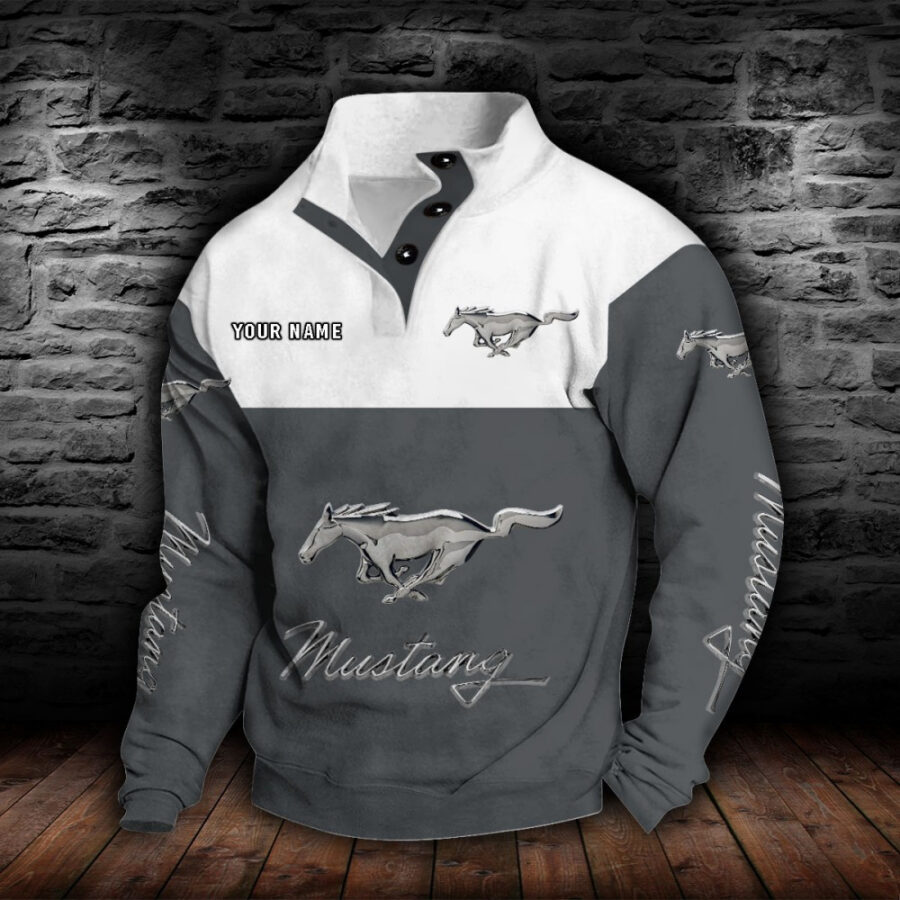 Ford Mustang Stehkragen-Sweatshirt – Bild 5
