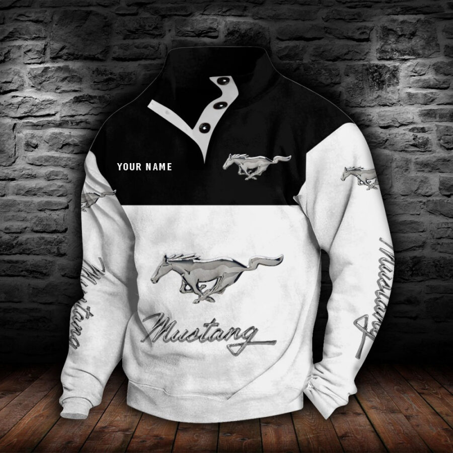 Ford Mustang Stehkragen-Sweatshirt – Bild 8