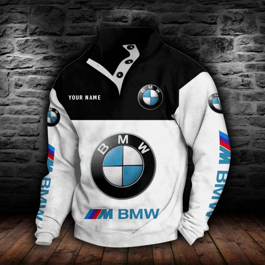 BMW M Car Stehkragen-Sweatshirt – Bild 8