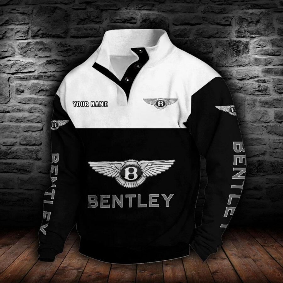 Bentley Stehkragen-Sweatshirt – Bild 2