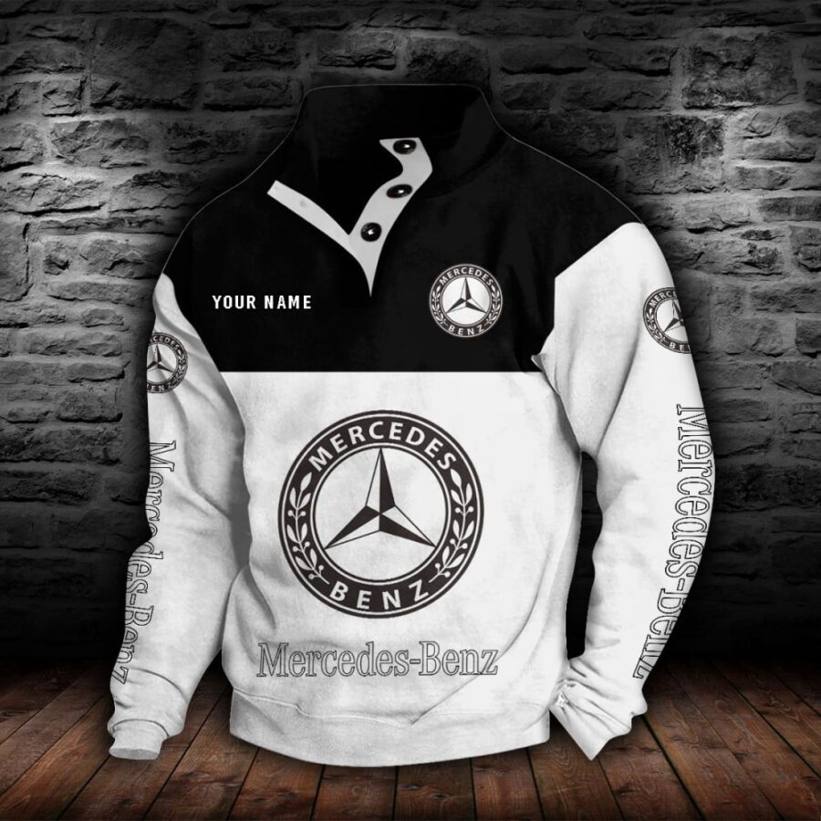 Mercedes-Benz Stehkragen-Sweatshirt – Bild 8