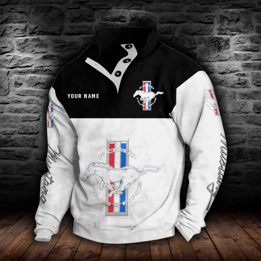 Ford Mustang Stehkragen-Sweatshirt – Bild 8