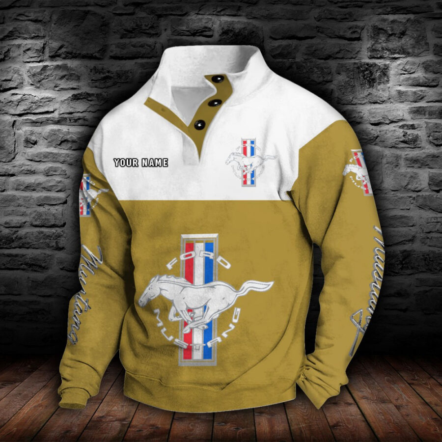 Ford Mustang Stehkragen-Sweatshirt – Bild 9
